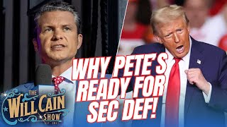 Pete Hegseth tapped for Secretary of Defense PLUS Trump at the White House  Will Cain Show [upl. by Nylaj962]