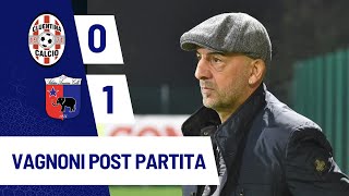 Cluentina  Atletico Azzurra Colli 01 Le parole di mister Vagnoni [upl. by Stokes]