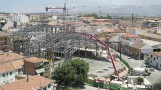 Construcción del Centro Cultural Medina Elvira de Atarfe España [upl. by Raphaela]