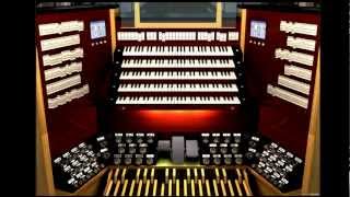 Vierne Finale from the 6th Symphony  Esztergom Virtual Pipe Organ [upl. by Nallaf]