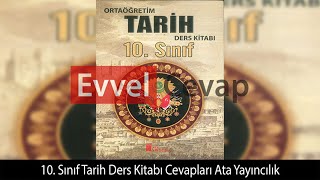 10 Sınıf Tarih Ders Kitabı Cevapları Ata Yayıncılık Sayfa 32 [upl. by Geraint]