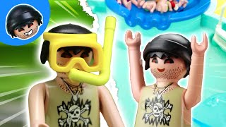 🤣 Spaß im Schwimmbad 🌊  Karlchen Knack PlayMobIl Film [upl. by Adyaj302]