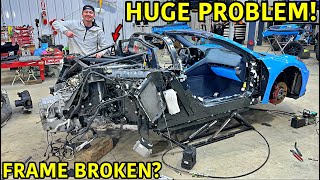 Rebuilding A Wrecked 2023 Corvette C8 Part 3 [upl. by Leksehcey]