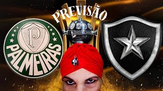 Palmeiras x Botafogo  Previsão para as oitavas de final da libertadores da América 2024 [upl. by Wojak]