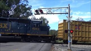 54th Avenue Railroad Crossing Huguley AL [upl. by Ajna525]