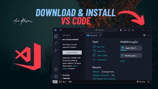 How To Download and Install VS Code On Windows  devRasen  Easy Steps To Install Visual Studio Code [upl. by Icram]