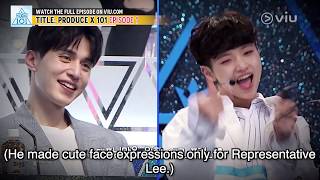 Lee Dong Wook Getting Hit On Produce X 101 EP 1 w Eng Subs [upl. by Roxane]