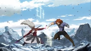 Fairy Tail Gildarts VS August Full Fight  Gildarts Clive VS August Dragneel Complete Fight [upl. by Emorej413]