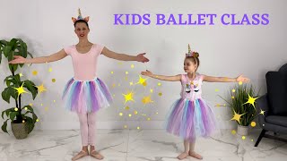 Ballet For Kids  Unicorn Sparkle Princess Ballet  Kids Ballet Ages 3 7 [upl. by Homer857]