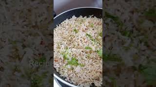 Lemon coriander Rice🍚recipeswithammo food recipe ricerecipe [upl. by Nelluc28]