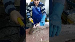 Greater Amberjack Fish Cutting Skills [upl. by Licht]