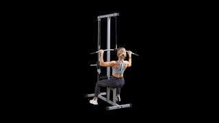 Powerline by BodySolid PLM180X Lat Machine [upl. by Eph]