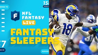 Sleepers  Week 2  NFL Fantasy Live [upl. by Darooge958]