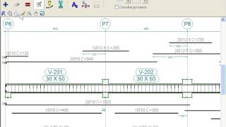 Cypecad  Consultando as armaduras das vigas [upl. by Giorgia]
