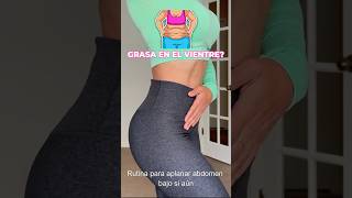 APLANA ABDOMEN BAJO EN 15 DÍAS rutinaejercicios fitnesstips gym [upl. by Nahaj]