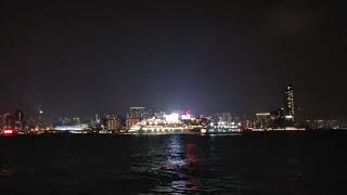 HONG KONGHarbour View in nightKowloonOctober 2024Clairene Vlogs [upl. by Annaohj]