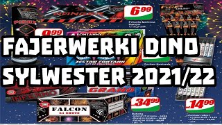 💥 Wszystkie FajerwerkiWyrzutnie z Dino Sylwester 20212022 [upl. by Yral229]