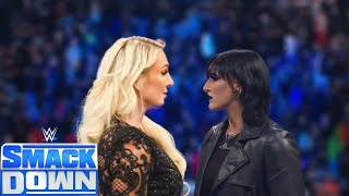 WWE FULL MATCH  Rhea Ripley Vs Charlotte Flair  SmackDown Live Full Match [upl. by Kevon]