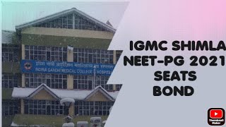 IGMC SHIMLANEETPGbondservice periodspeciality [upl. by Anihsat]