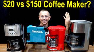 Best Coffee Maker 20 vs 150 – Let’s Find Out [upl. by Adiesirb]