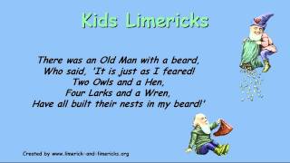 ♣☺ Kids Limericks  Example Limerick Poems ♣☺ [upl. by Adnirual88]