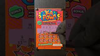 KAPOW Scratcher Satisfying Full Scratch  ASMR  Win or Bust shorts asmrvideo [upl. by Gloria]