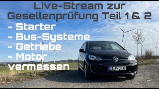 Vorbereitung zur Gesellenprüfung Teil1 amp 2 Kfz 2022 Starter BusSysteme Abgasreinigung [upl. by Falcone354]