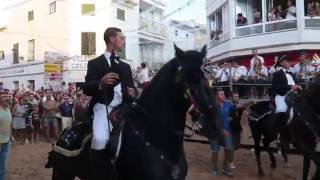 Jaleo Horse Festival in Es Mercadal Menorca 10 September 2016 01 [upl. by Annamarie222]