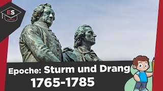 Sturm amp Drang  Literaturepoche einfach erklärt  Merkmale Literatur Geschichte Vertreter [upl. by Annovahs212]