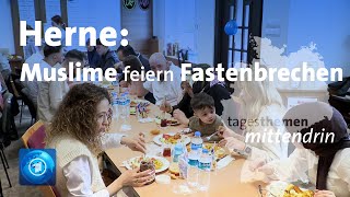 Herne Muslime feiern Fastenbrechen  tagesthemen mittendrin [upl. by Kippie428]