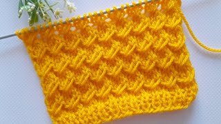 Easy And Beautiful Knitting Pattern [upl. by Coralie]