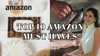 Top 10 LUXURY Amazon Home Finds  Nina Takesh [upl. by Reube260]