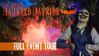 Los Angeles Haunted Hayride  Full Event Tour  2024  What To Expect [upl. by Herrah350]