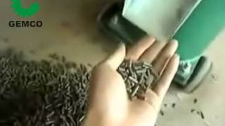 homemade pellet mill machine small pellet mill [upl. by Ninon]