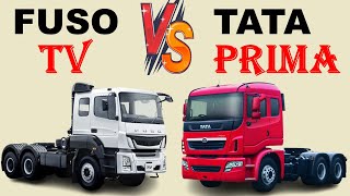 ALL NEW Fuso TV Vs ALL NEW Tata PRIMA  Which one is better [upl. by Naillig130]