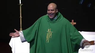 Fr Joe Espaillat  Sunday Homily  Steubenville West 2017 [upl. by Einatirb36]