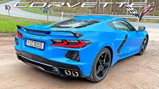 2023 Corvette C8 Stingray  REVIEW on AUTOBAHN [upl. by Aropizt]