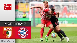 FC Augsburg  FC Bayern München 10  Highlights  Matchday 7 – Bundesliga 202223 [upl. by Ayoted724]