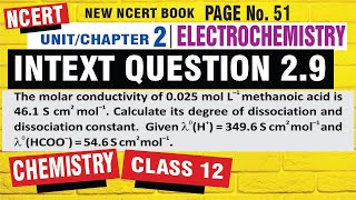 INTEXT 29 chemistry class 12  class 12 chemistry intext 29  electrochemistry chemistry class 12 [upl. by Nairolf]