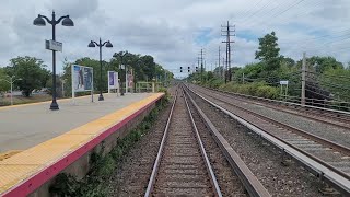 4K60p LIRR M3 Front Window Far Rockaway to Nostrand Avenue [upl. by Eachelle]