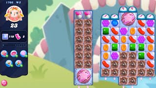 Candy Crush Saga Level 1703 [upl. by Nerb]