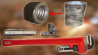 We made The pipe Wrench Complete with A lathe machine And its Nut [upl. by Nonad47]