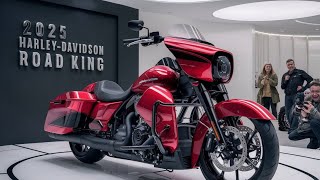 2025 Harley Davidson Road King Review  Features Ride Experience amp Performance [upl. by Monto]