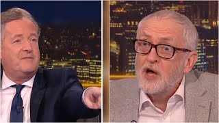 Jeremy Corbyn implodes during fiery clash with Piers Morgan about Hamas [upl. by Christopher]