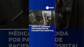 Médica é agredida por parente de paciente em hospital de Rondônia 📲 RecordNews Shorts [upl. by Chiaki359]