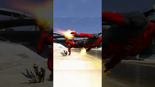 deadpool vs gardions en GTA 5 gta gtav español mexico gta5 gtaonline gaming games [upl. by Otilia]