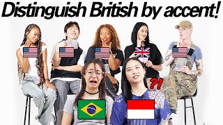 Can polyglots find British among Americans by accent [upl. by Glynias193]