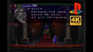 Castlevania SOTN PS1  Mega Bezel Custom Realistic Setting [upl. by Lesab]