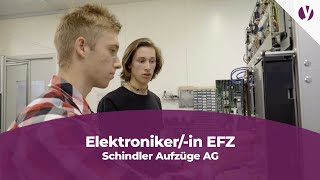 Lehrstelle bei Schindler Aufzüge AG als Elektronikerin EFZ [upl. by Oribel]