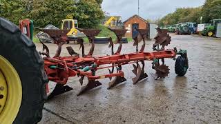 2003 Kverneland LB85 300 8 5 furrow plough 22232 [upl. by Chas]